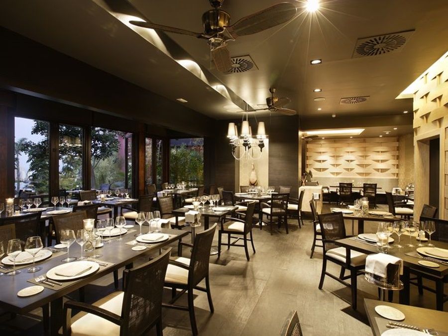 Asia Gardens Hotel & Thai Spa, A Royal Hideaway Hotel Finestrat Exterior photo Interior of the restaurant